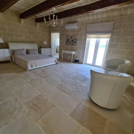 Farmhouse Villa With Large Pool And Garden In Gozo Gharb  Exterior photo