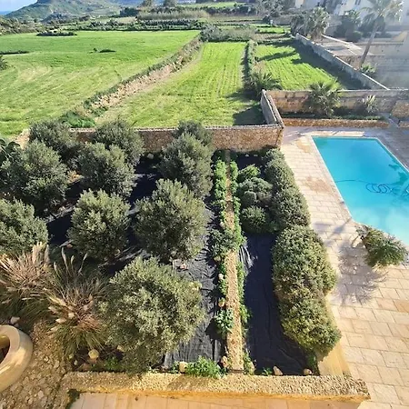 Farmhouse Villa With Large Pool And Garden In Gozo Gharb  Exterior photo